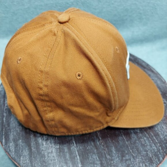 FILA Orange Adventure Snapback Hat With Mountain Patch - Picture 6 of 10
